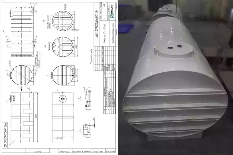 Накопительные ёмкости из полипропилена
